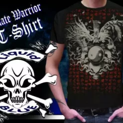 Bewild Liquid Blue "Ultimate Warrior" T-Shirt 21 Bewild Liquid Blue