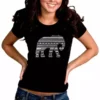 Bewild Lucky Aztec Elephant Girl's T-Shirt