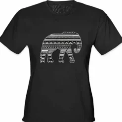 Bewild Lucky Aztec Elephant Girl's T-Shirt
