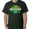 Bewild St.Patricks Day Lucky B*tch Irish Shamrock Mens T-shirt 1 Bewild St.Patricks Day Lucky B*tch Irish Shamrock Mens T-shirt