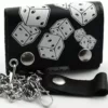 Bewild Lucky Dice Genuine Leather Chain Wallet