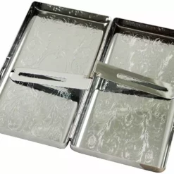 Bewild Luxury High Gloss Paisley Engravable Cigarette Case (For Regular Sized & 100s) 18 Bewild Luxury High Gloss Paisley Engravable Cigarette Case (For Regular Sized & 100s)