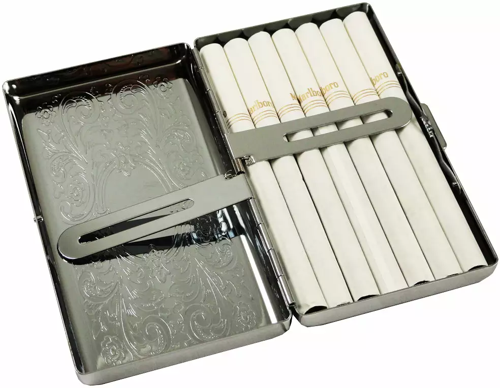 Bewild Luxury High Gloss Paisley Engravable Cigarette Case (For Regular Sized & 100s) 10 Bewild Luxury High Gloss Paisley Engravable Cigarette Case (For Regular Sized & 100s)