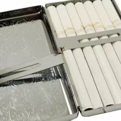 Bewild Luxury High Gloss Paisley Engravable Cigarette Case (For Regular Sized & 100s) 20 Bewild Luxury High Gloss Paisley Engravable Cigarette Case (For Regular Sized & 100s)