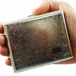 Bewild Cigarette Cases Luxury Paisley Full-Pack Cigarette Case (For Regular Size & 100's)