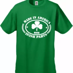 Bewild Made In America With Irish Parts Men's T-Shirt