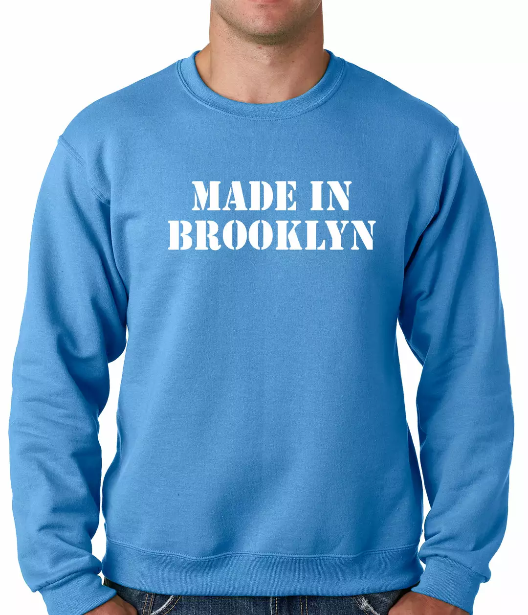 Bewild Cool Funny & Offensive Made In Brooklyn Adult Crewneck 7 Bewild Cool Funny & Offensive Made In Brooklyn Adult Crewneck