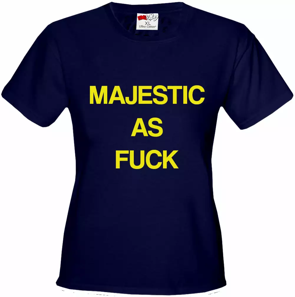 Bewild Majestic As F*ck Rihanna Baby Majesty Girl's T-shirt Cool Funny & Offensive 11 Bewild Majestic As F*ck Rihanna Baby Majesty Girl's T-shirt Cool Funny & Offensive
