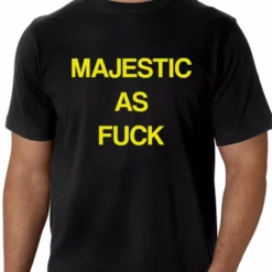 Bewild Hip-Hop Inspired Clothing Majestic As F*ck Rihanna Baby Majesty Men's T-Shirt