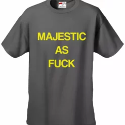 Bewild Hip-Hop Inspired Clothing Majestic As F*ck Rihanna Baby Majesty Men's T-Shirt