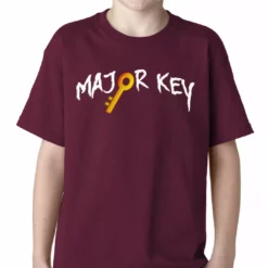 Bewild Major Key To Succes Emoji Key Kids T-shirt Cool Funny & Offensive