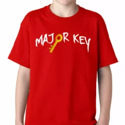 Bewild Major Key To Succes Emoji Key Kids T-shirt Cool Funny & Offensive