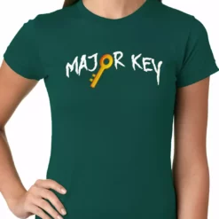 Bewild Major Key To Succes Emoji Key Ladies T-shirt Cool Funny & Offensive