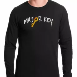Bewild Major Key To Succes Emoji Key Thermal Shirt Cool Funny & Offensive