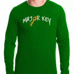 Bewild Major Key To Succes Emoji Key Thermal Shirt Cool Funny & Offensive
