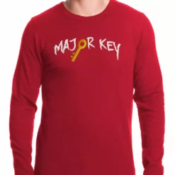 Bewild Major Key To Succes Emoji Key Thermal Shirt Cool Funny & Offensive