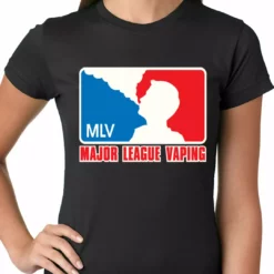 Bewild Major League Vaping Girls T-shirt Cool Funny & Offensive