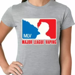 Bewild Major League Vaping Girls T-shirt Cool Funny & Offensive