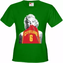 Bewild Sport Inspiration Marilyn Basketball Jersey #6 Girl's T-Shirt