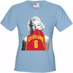 Bewild Sport Inspiration Marilyn Basketball Jersey #6 Girl's T-Shirt