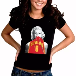 Bewild Sport Inspiration Marilyn Basketball Jersey #6 Girl's T-Shirt