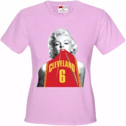 Bewild Sport Inspiration Marilyn Basketball Jersey #6 Girl's T-Shirt