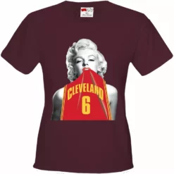 Bewild Sport Inspiration Marilyn Basketball Jersey #6 Girl's T-Shirt