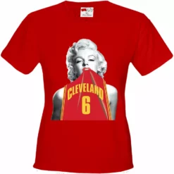 Bewild Sport Inspiration Marilyn Basketball Jersey #6 Girl's T-Shirt