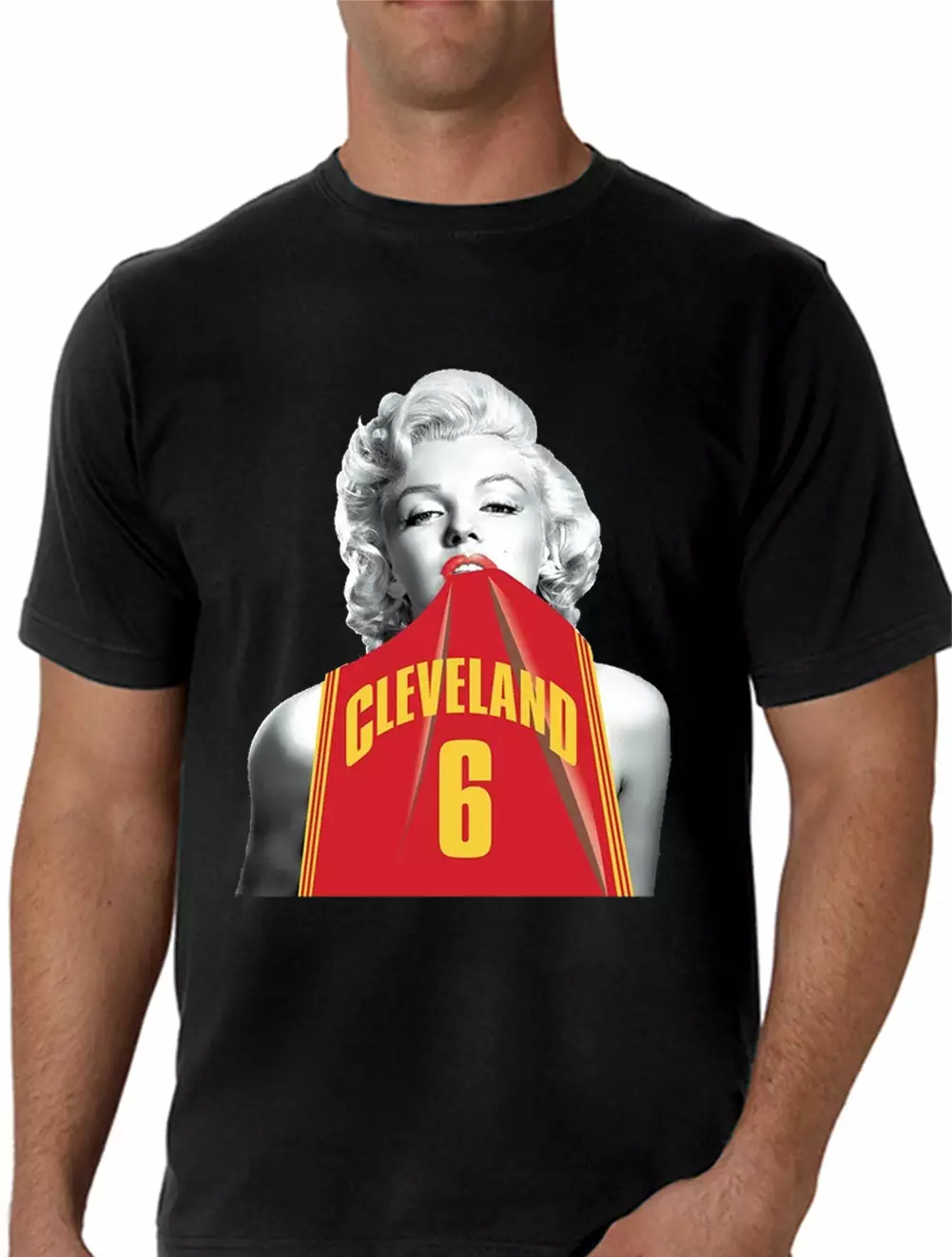 Bewild Marilyn Basketball Jersey #6 Men's T-Shirt Sport Inspiration 4 Bewild Marilyn Basketball Jersey #6 Men's T-Shirt Sport Inspiration