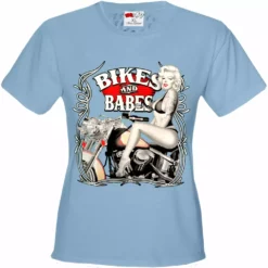 Bewild Marilyn Monroe Bikes And Babes Girl's T-Shirt