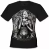 Bewild Cool Funny & Offensive Marilyn Monroe Hollywood Tattoo Girl's T-Shirt