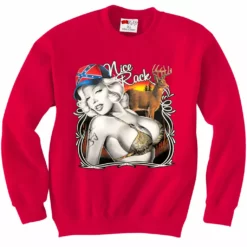 Bewild Marilyn Monroe Nice Rack Crewneck Sweatshirt