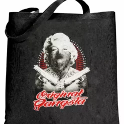 Bewild Marilyn Monroe "Original Gangster" Tote Bag Cool Funny & Offensive