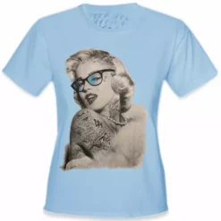 Bewild Marilyn Monroe Retro Tattoo Girl's T-Shirt 13 Bewild Marilyn Monroe Retro Tattoo Girl's T-Shirt
