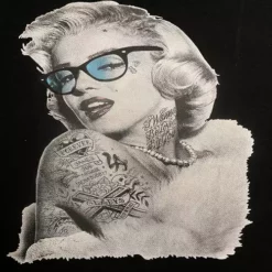 Bewild Marilyn Monroe Retro Tattoo Girl's T-Shirt 18 Bewild Marilyn Monroe Retro Tattoo Girl's T-Shirt