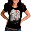Bewild Cool Funny & Offensive Marilyn Monroe Smile Now Cry Later Girl's T-Shirt 1 Bewild Cool Funny & Offensive Marilyn Monroe Smile Now Cry Later Girl's T-Shirt