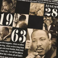 Bewild Martin Luther King Anniversary T-Shirt (Men's) Nationality & Ethnic