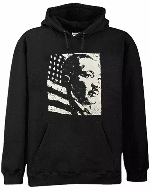 Bewild Martin Luther King Vintage Portrait Men's Hoodie Say It Loud 3 Bewild Martin Luther King Vintage Portrait Men's Hoodie Say It Loud