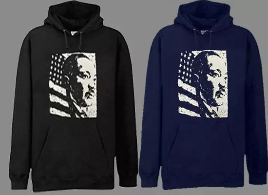 Bewild Martin Luther King Vintage Portrait Men's Hoodie Say It Loud 5 Bewild Martin Luther King Vintage Portrait Men's Hoodie Say It Loud