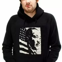 Bewild Martin Luther King Vintage Portrait Men's Hoodie Say It Loud 11 Bewild Martin Luther King Vintage Portrait Men's Hoodie Say It Loud