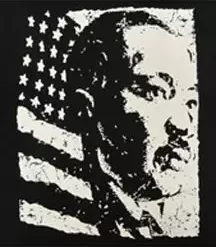 Bewild Martin Luther King Vintage Portrait Men's T-shirt Say It Loud