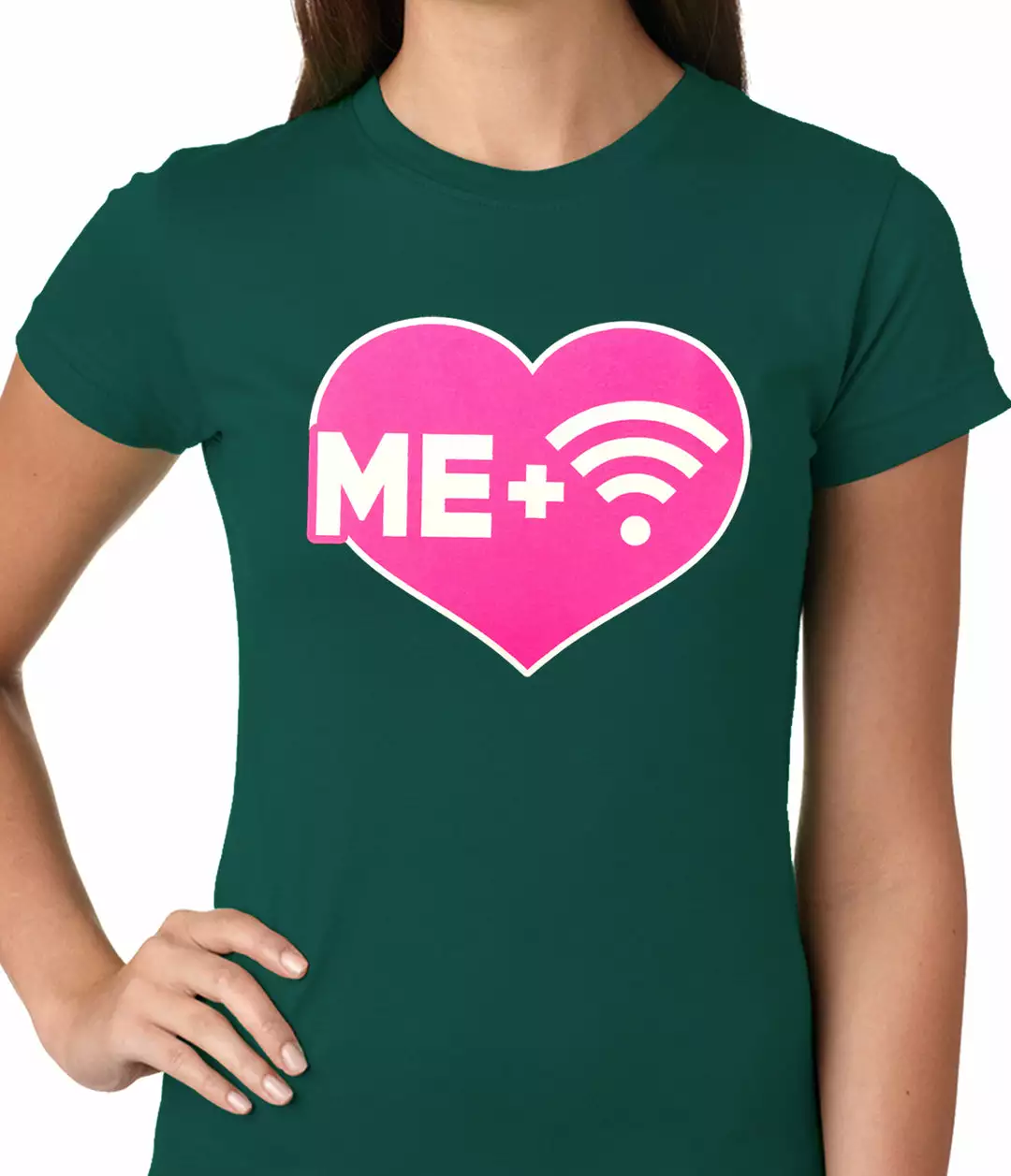 Bewild Me + Wifi = <3 Ladies T-shirt 5 Bewild Me + Wifi = <3 Ladies T-shirt