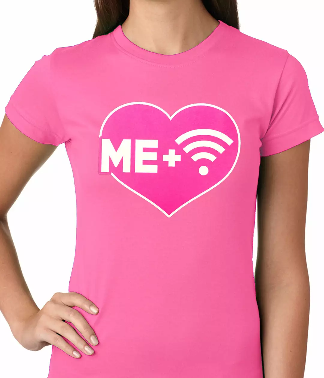 Bewild Me + Wifi = <3 Ladies T-shirt 7 Bewild Me + Wifi = <3 Ladies T-shirt