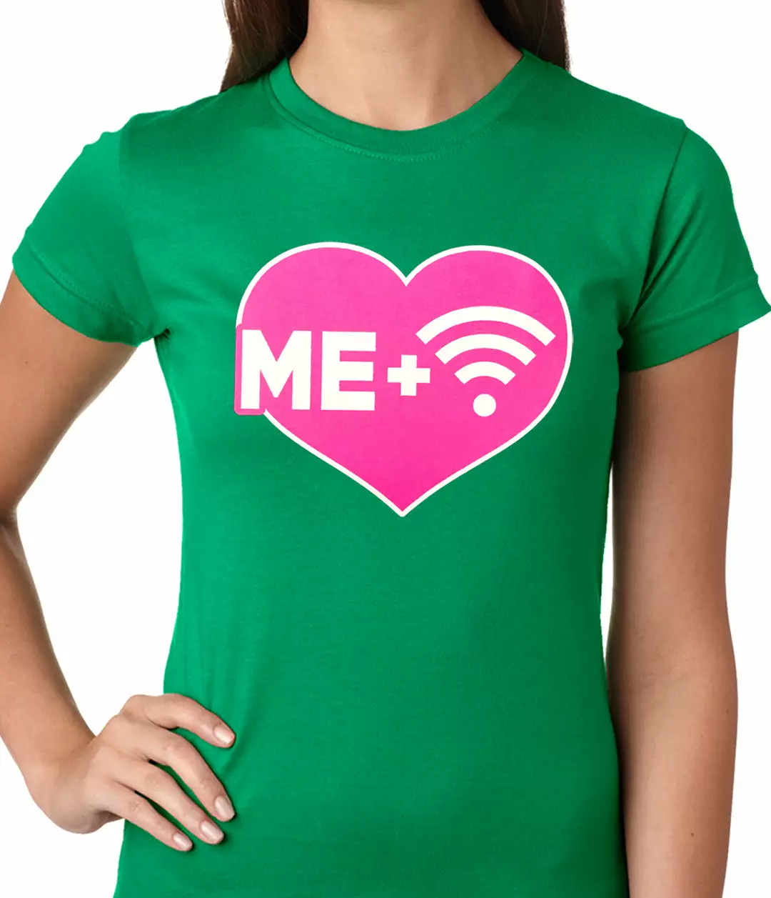 Bewild Me + Wifi = <3 Ladies T-shirt 8 Bewild Me + Wifi = <3 Ladies T-shirt