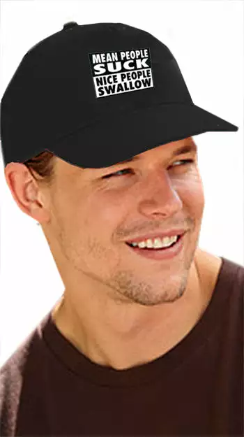 Bewild Mean People Suck Nice People Swallow Baseball Hat Brimmed Hats 3 Bewild Mean People Suck Nice People Swallow Baseball Hat Brimmed Hats