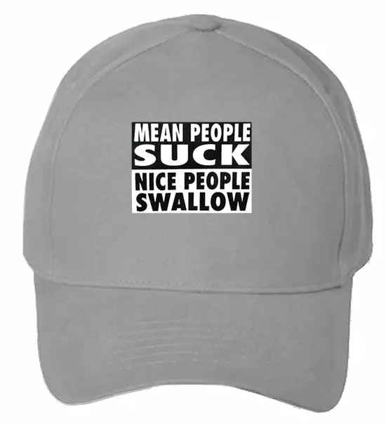 Bewild Mean People Suck Nice People Swallow Baseball Hat Brimmed Hats 5 Bewild Mean People Suck Nice People Swallow Baseball Hat Brimmed Hats