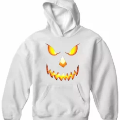 Bewild Halloween Prints Mean Pumpkin Head Halloween Hoodie