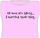 Bewild Cool Funny & Offensive Men Are Idiots Girls T-Shirt 7 Bewild Cool Funny & Offensive Men Are Idiots Girls T-Shirt