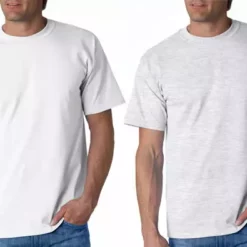 Bewild Blank & Comfy Men's Plain 100% Cotton T-Shirt