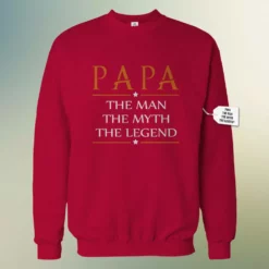 Bewild Positive Reinforcement Mens Papa - The Man, The Myth, The Legend Fathers Day Adult Crewneck 1748 16 Bewild Positive Reinforcement Mens Papa - The Man, The Myth, The Legend Fathers Day Adult Crewneck 1748